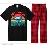 You Axolotl Questions Cute Costume  Pajama Set thumb 0