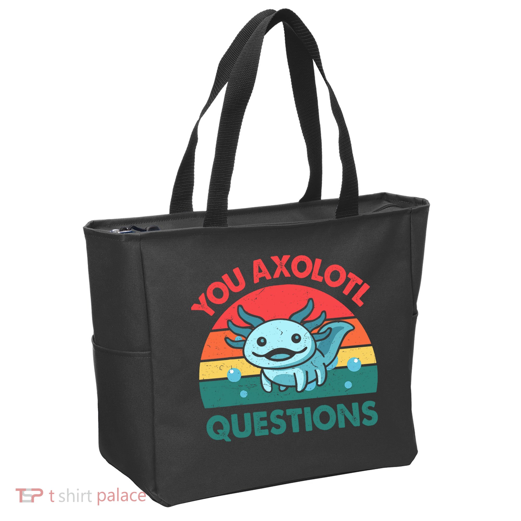 You Axolotl Questions Cute Costume  Tote Bag