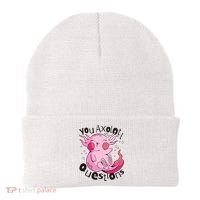 You Axolotl Questions Funny Beanie thumb 0