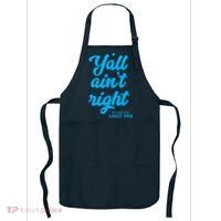 Y'all ain't right but Jesus still loves you Apron thumb 0
