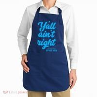 Y'all ain't right but Jesus still loves you Apron thumb 2