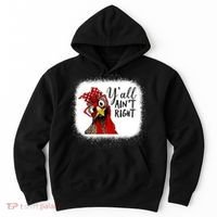 Y'all Ain't Right Funny Chicken Farmer Hoodie thumb 0
