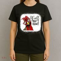 Y'all Ain't Right Funny Chicken Farmer T-Shirt thumb 4