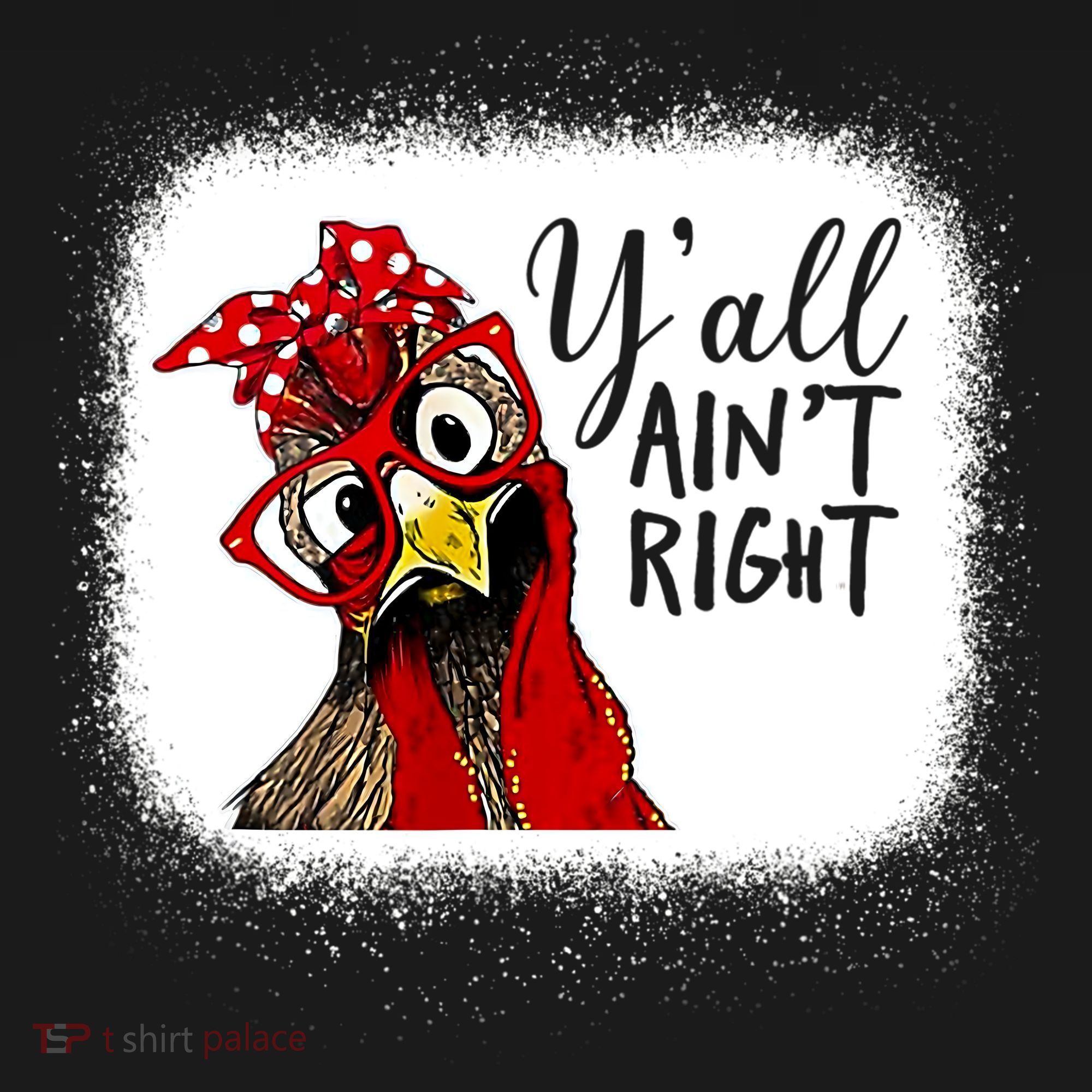 Y'all Ain't Right Funny Chicken Farmer Women's Hoodie