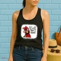 Y'all Ain't Right Funny Chicken Farmer Women's Tank Top thumb 2