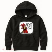 Y'all Ain't Right Funny Chicken Farmer Kids Hoodie thumb 0