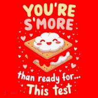 You Are Smore Than A Test Score State Test Day Teacher Santa Hat thumb 1