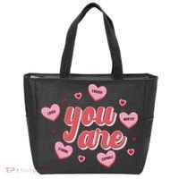 You Are Self Love Hearts Tote Bag thumb 0