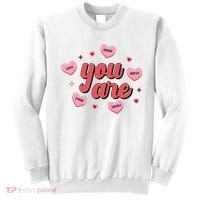 You Are Self Love Hearts Sweatshirt thumb 0