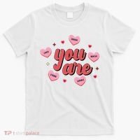 You Are Self Love Hearts T-Shirt thumb 0