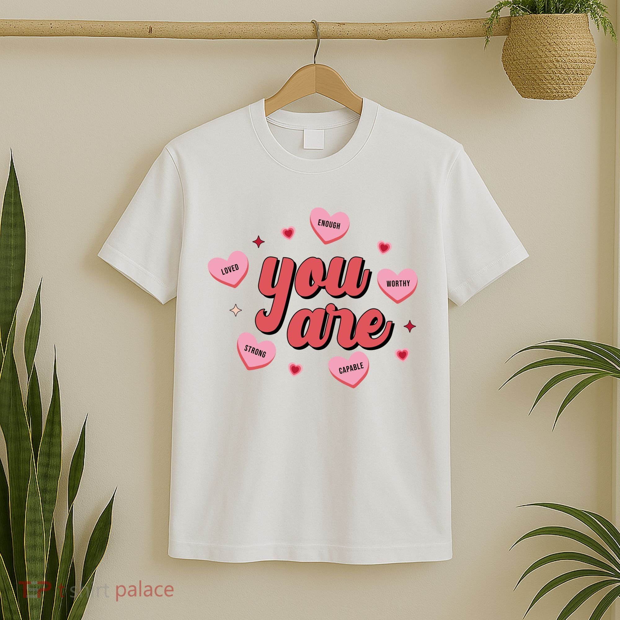 You Are Self Love Hearts T-Shirt