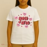 You Are Self Love Hearts T-Shirt thumb 4