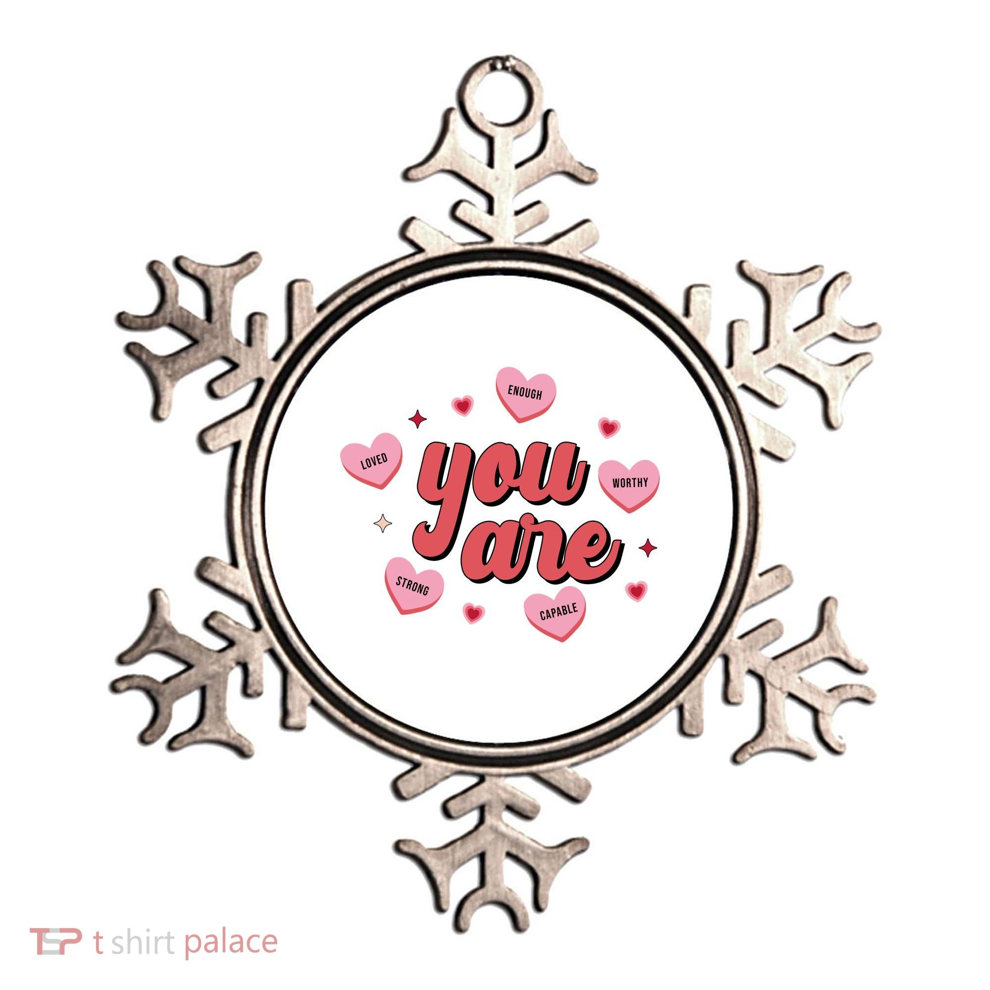You Are Self Love Hearts Ornament