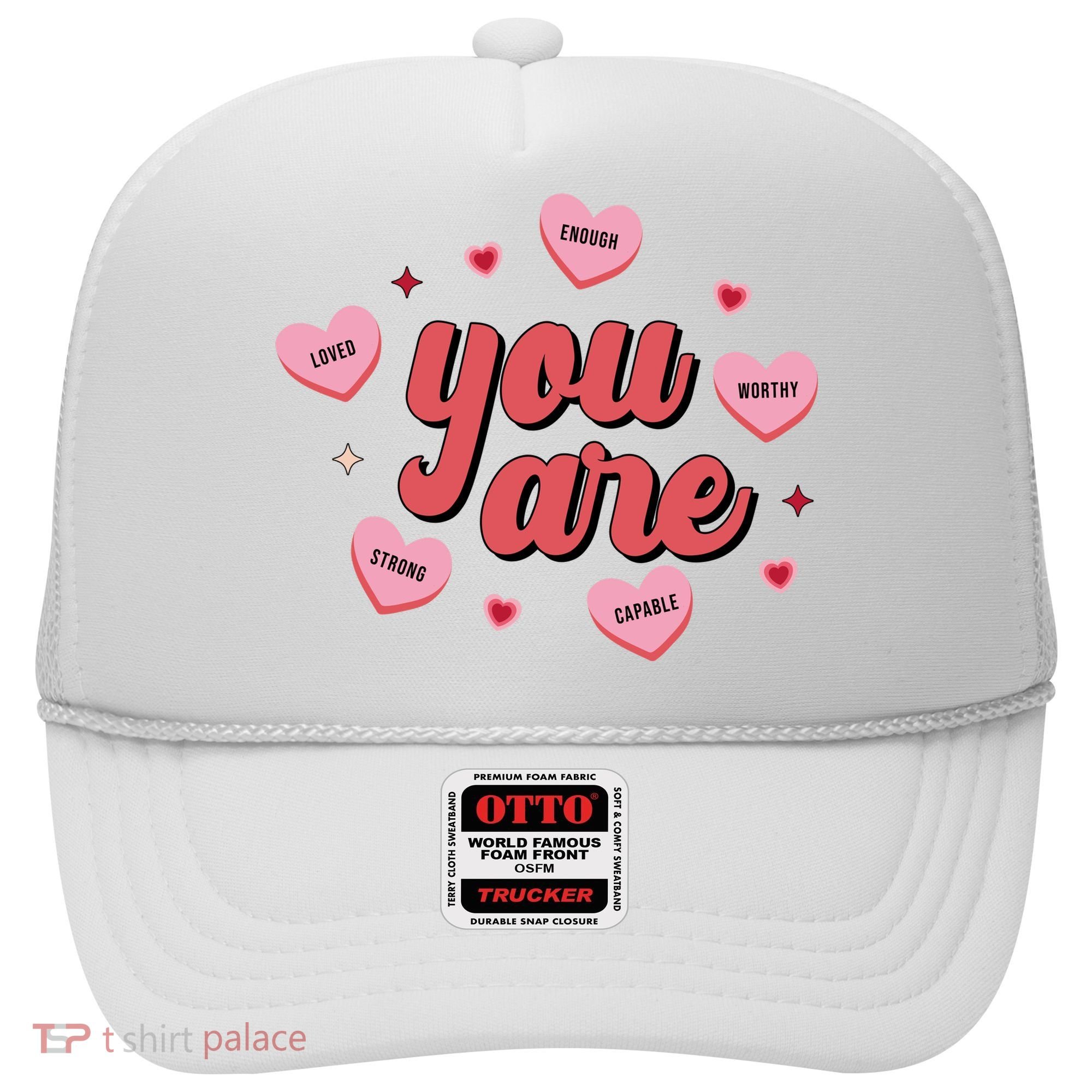 You Are Self Love Hearts Hat