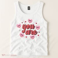 You Are Self Love Hearts Tank Top thumb 2