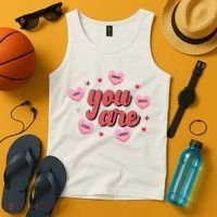 You Are Self Love Hearts Tank Top thumb 4