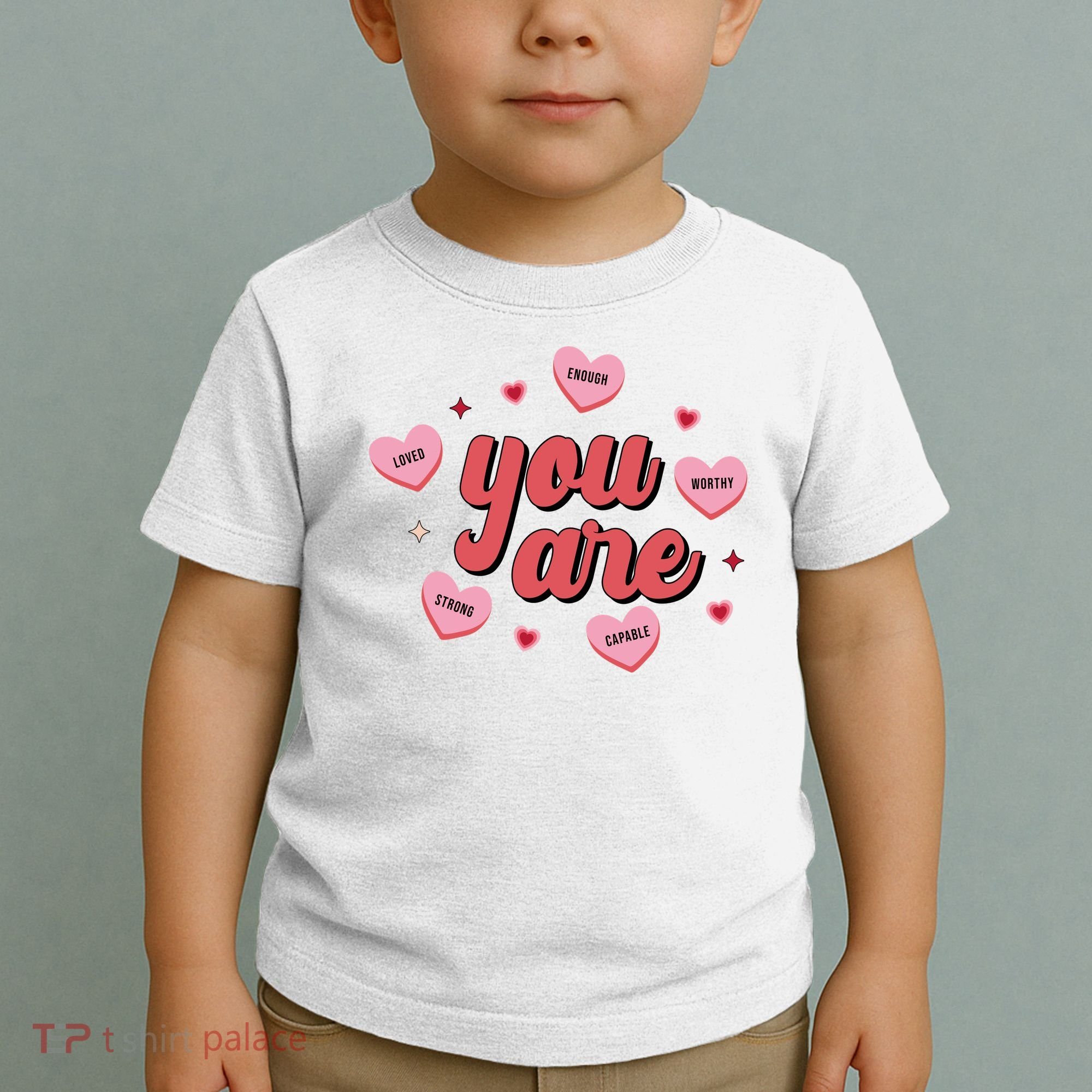 You Are Self Love Hearts Toddler T-Shirt