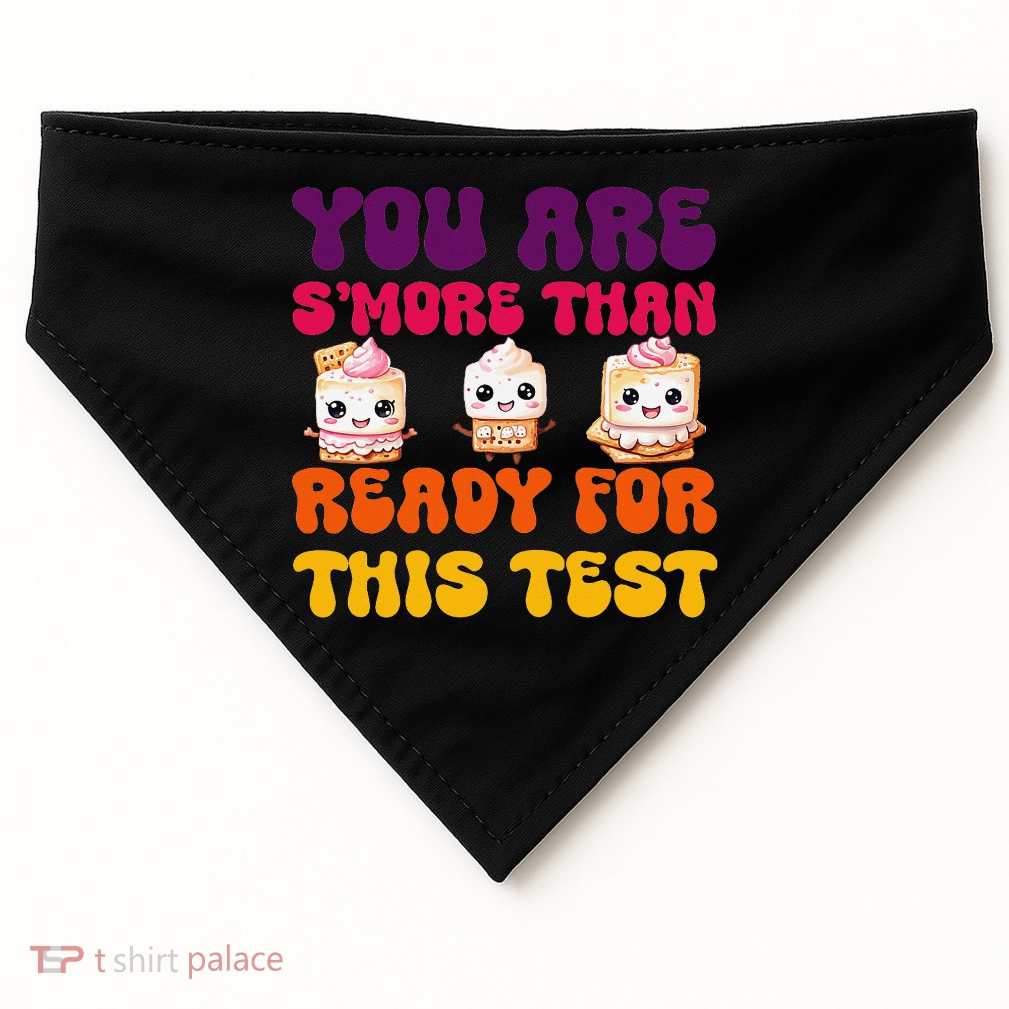 You Are Smore Than Ready For This Test Test Day Cute Smore USA-Made Doggie Bandana