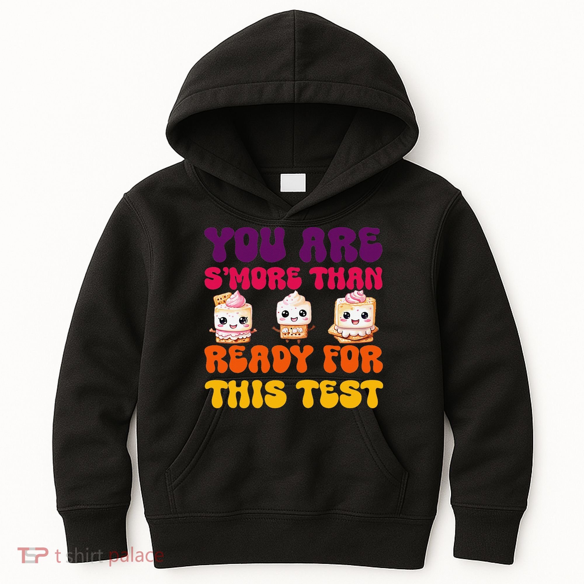 You Are Smore Than Ready For This Test Test Day Cute Smore Kids Hoodie