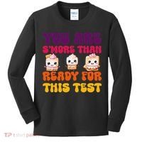 You Are Smore Than Ready For This Test Test Day Cute Smore Kids Long Sleeve Shirt thumb 0