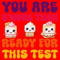 You Are Smore Than Ready For This Test Test Day Cute Smore Santa Hat thumb 1