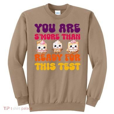 You Are Smore Than Ready For This Test Test Day Cute Smore Sweatshirt