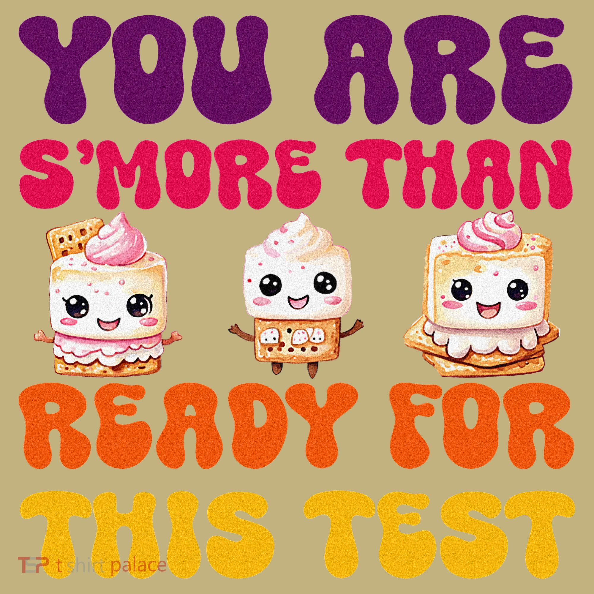 You Are Smore Than Ready For This Test Test Day Cute Smore T-Shirt