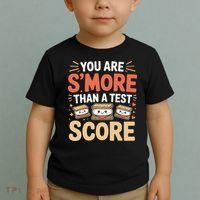 You Are Smore Than A Test Score State Test Day Teacher Toddler T-Shirt thumb 2