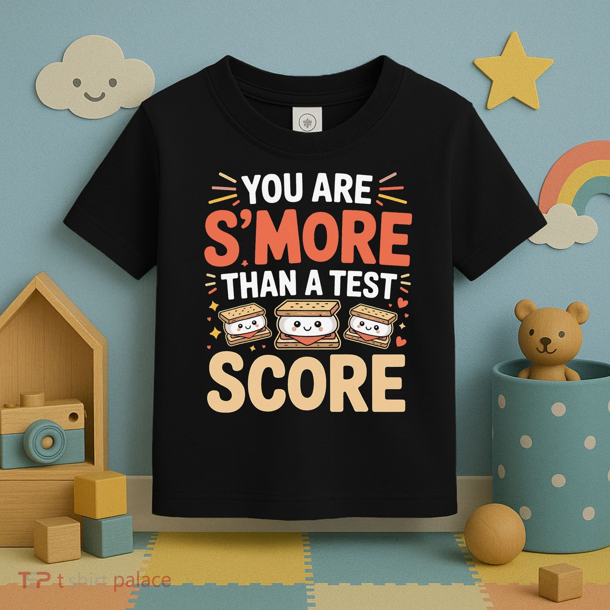 You Are Smore Than A Test Score State Test Day Teacher Toddler T-Shirt