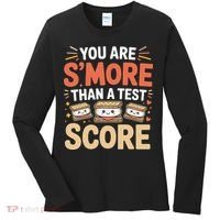 You Are Smore Than A Test Score State Test Day Teacher Women's Long Sleeve Shirt thumb 0