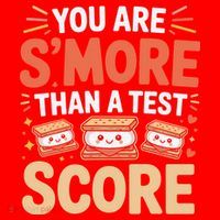 You Are Smore Than A Test Score State Test Day Teacher Santa Hat thumb 1
