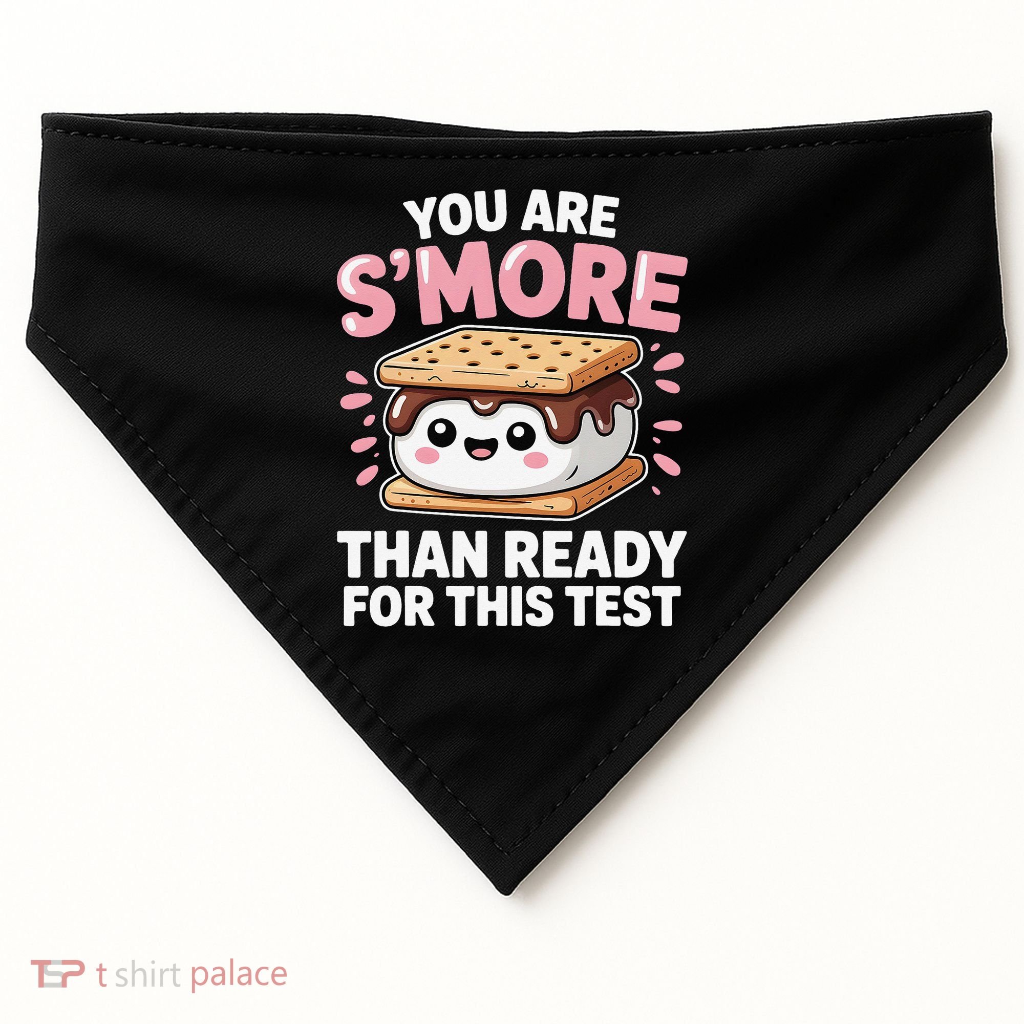 You Are Smore Than Ready For This Test Day Teacher USA-Made Doggie Bandana
