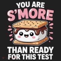 You Are Smore Than Ready For This Test Day Teacher Beanie thumb 2