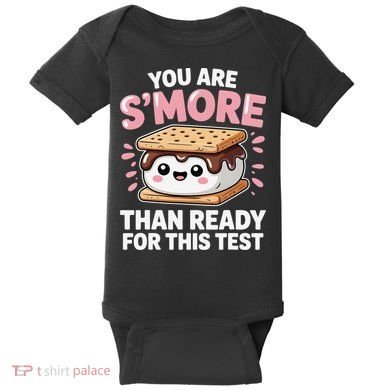You Are Smore Than Ready For This Test Day Teacher Baby Bodysuit