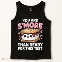 You Are Smore Than Ready For This Test Day Teacher Tank Top thumb 2