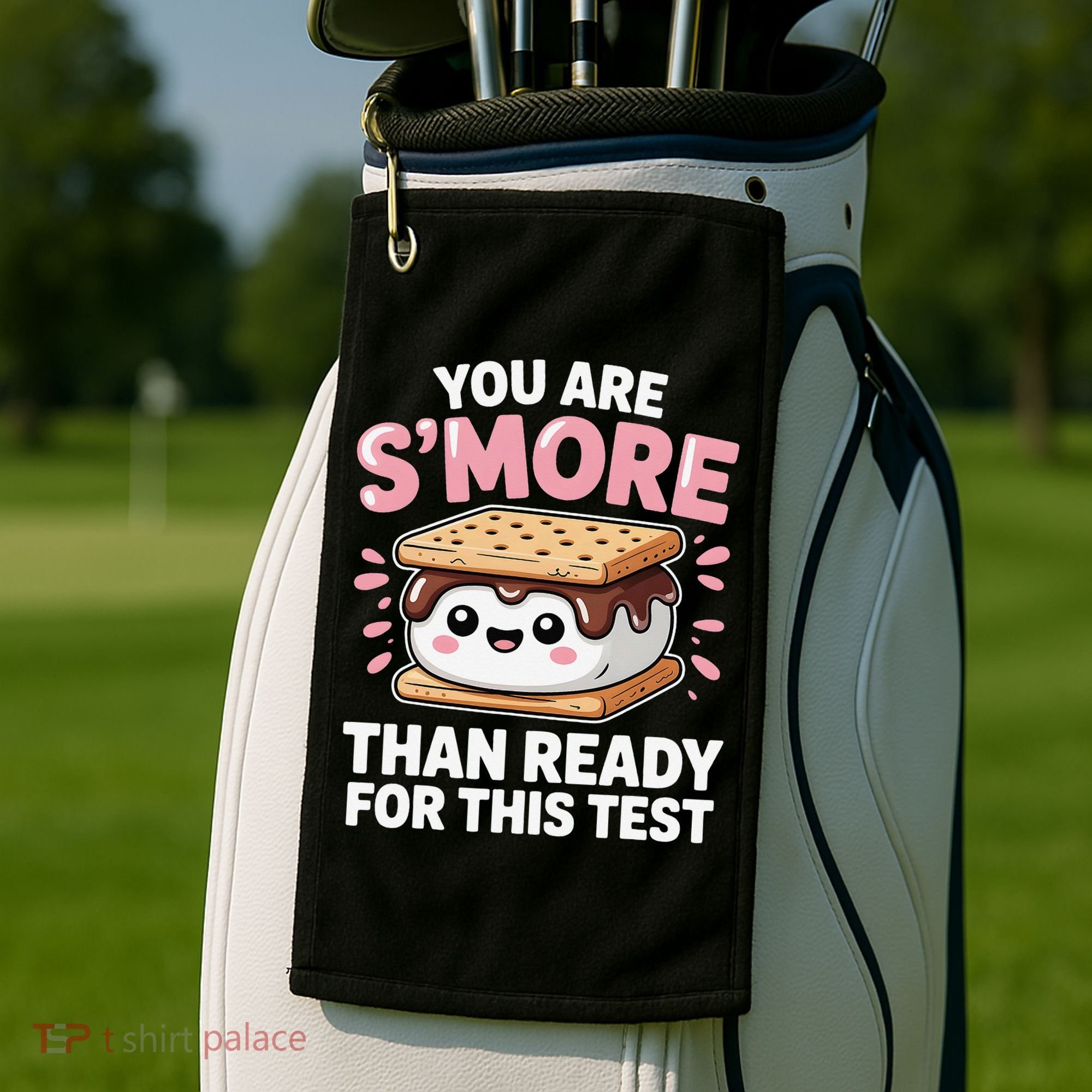 You Are Smore Than Ready For This Test Day Teacher Golf Towel