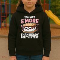 You Are Smore Than Ready For This Test Day Teacher Kids Hoodie thumb 3