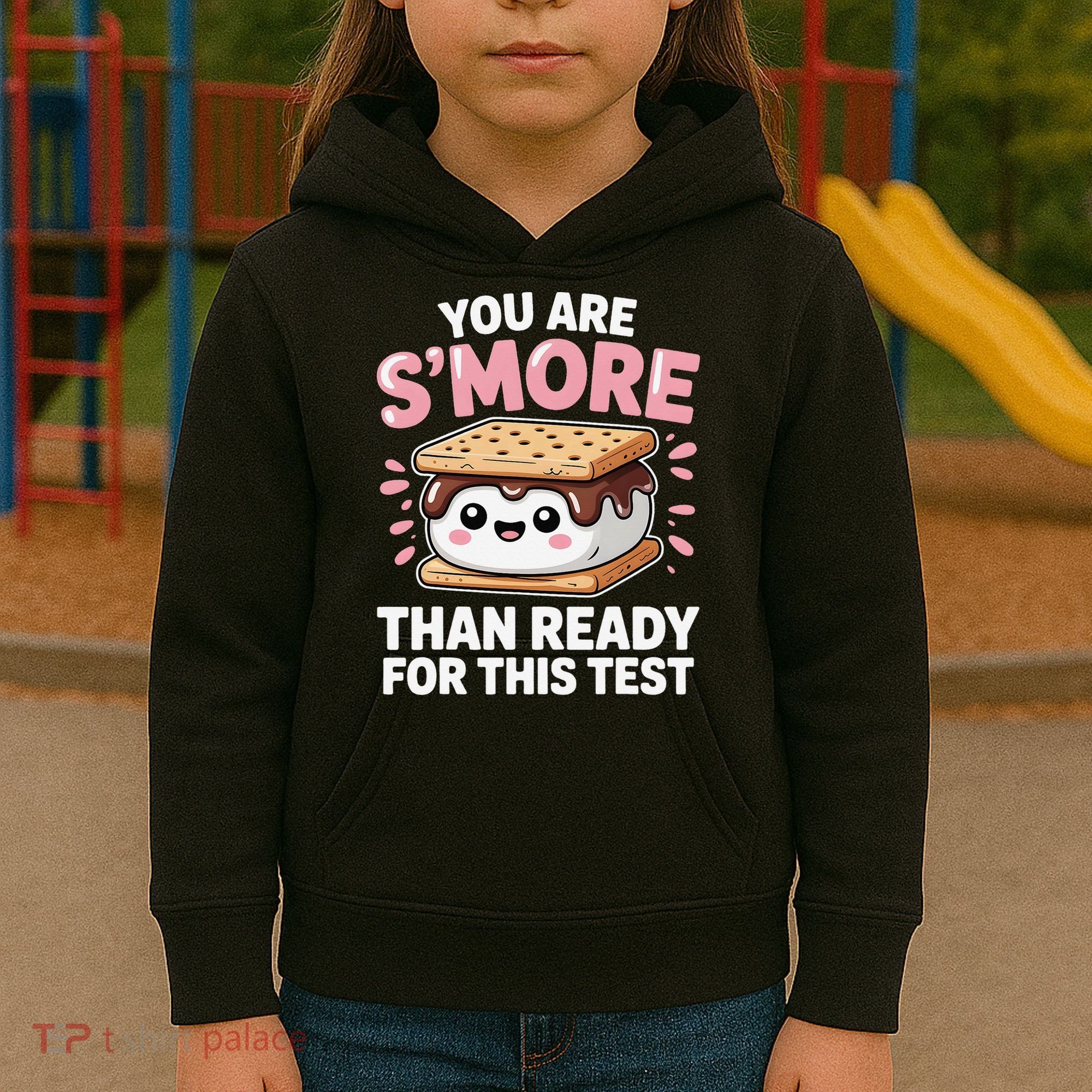 You Are Smore Than Ready For This Test Day Teacher Kids Hoodie