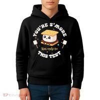 You Are Smore Than A Test Score State Test Day Teacher Kids Hoodie thumb 4