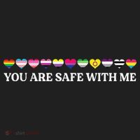 You Are Safe With Me Lgbt Flag Tumbler thumb 3