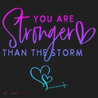 You Are Stronger Than The Storm Funny Christian Hat thumb 2