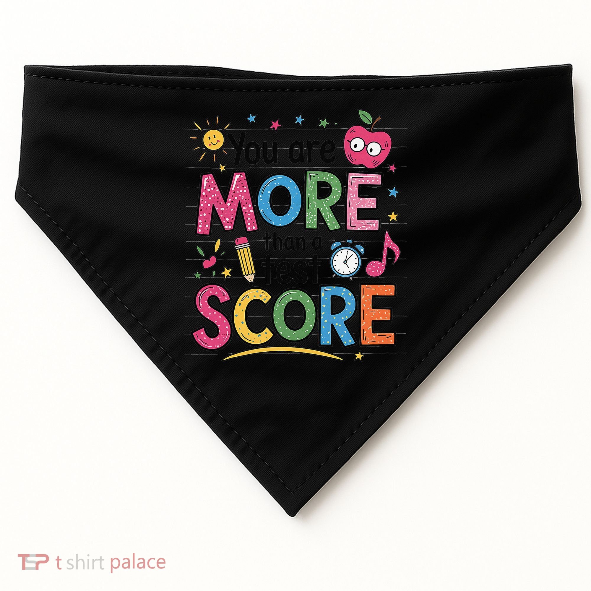 You Are Smore Than A Test Score State Test Day Teacher USA-Made Doggie Bandana