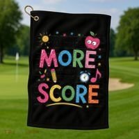 You Are Smore Than A Test Score State Test Day Teacher Golf Towel thumb 1