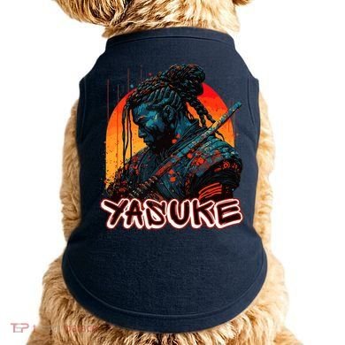 Yasuke African Samurai Premium Doggie Tank