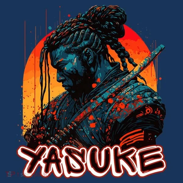 Yasuke African Samurai Premium Doggie Tank