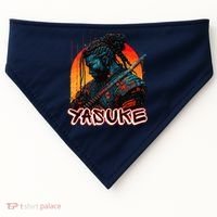 Yasuke African Samurai Premium USA-Made Doggie Bandana thumb 0