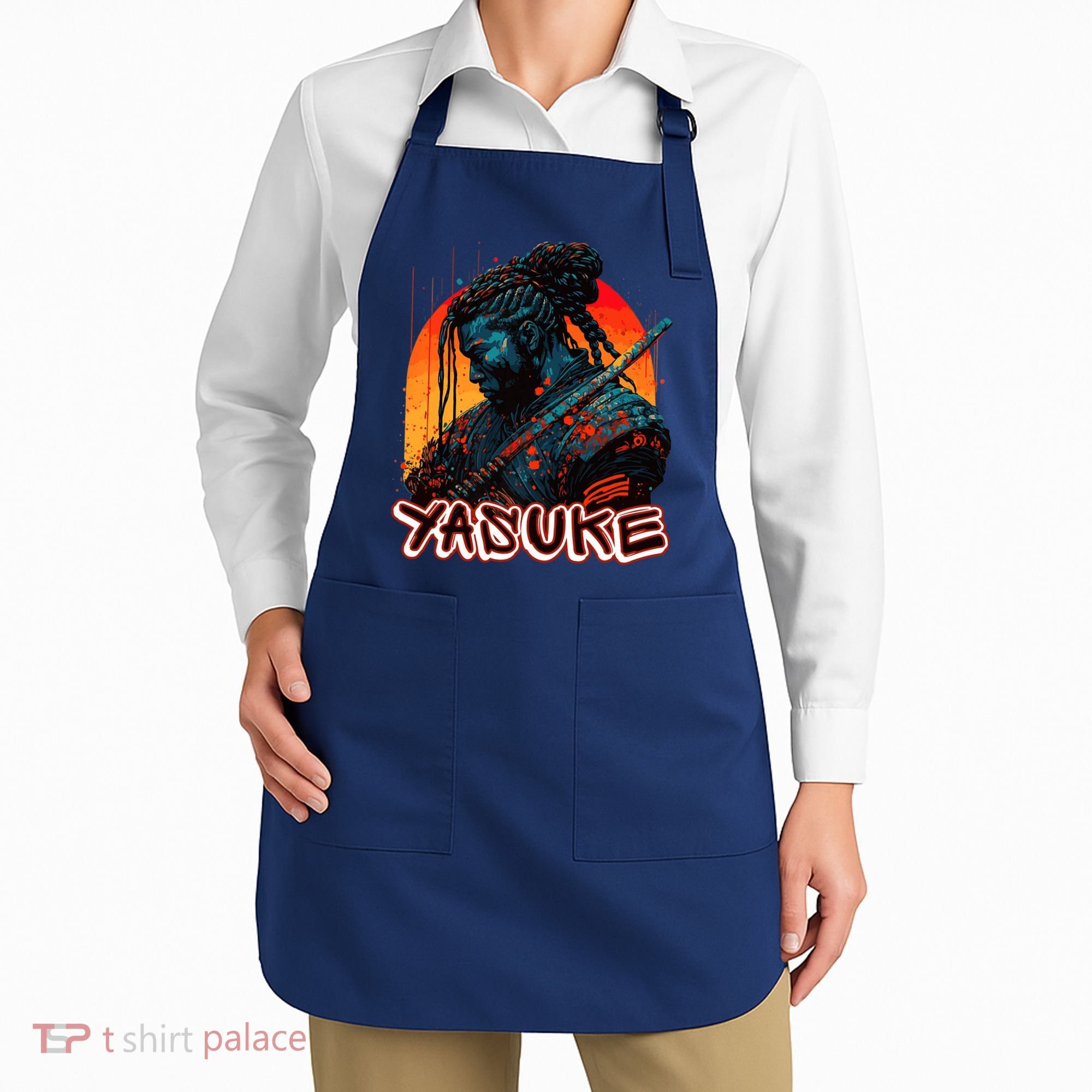 Yasuke African Samurai Premium Apron