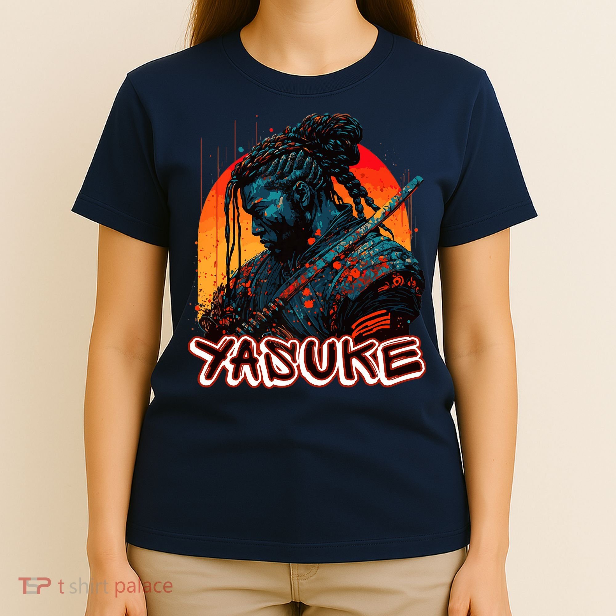 Yasuke African Samurai Premium T-Shirt