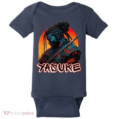 Yasuke African Samurai Premium Baby Bodysuit