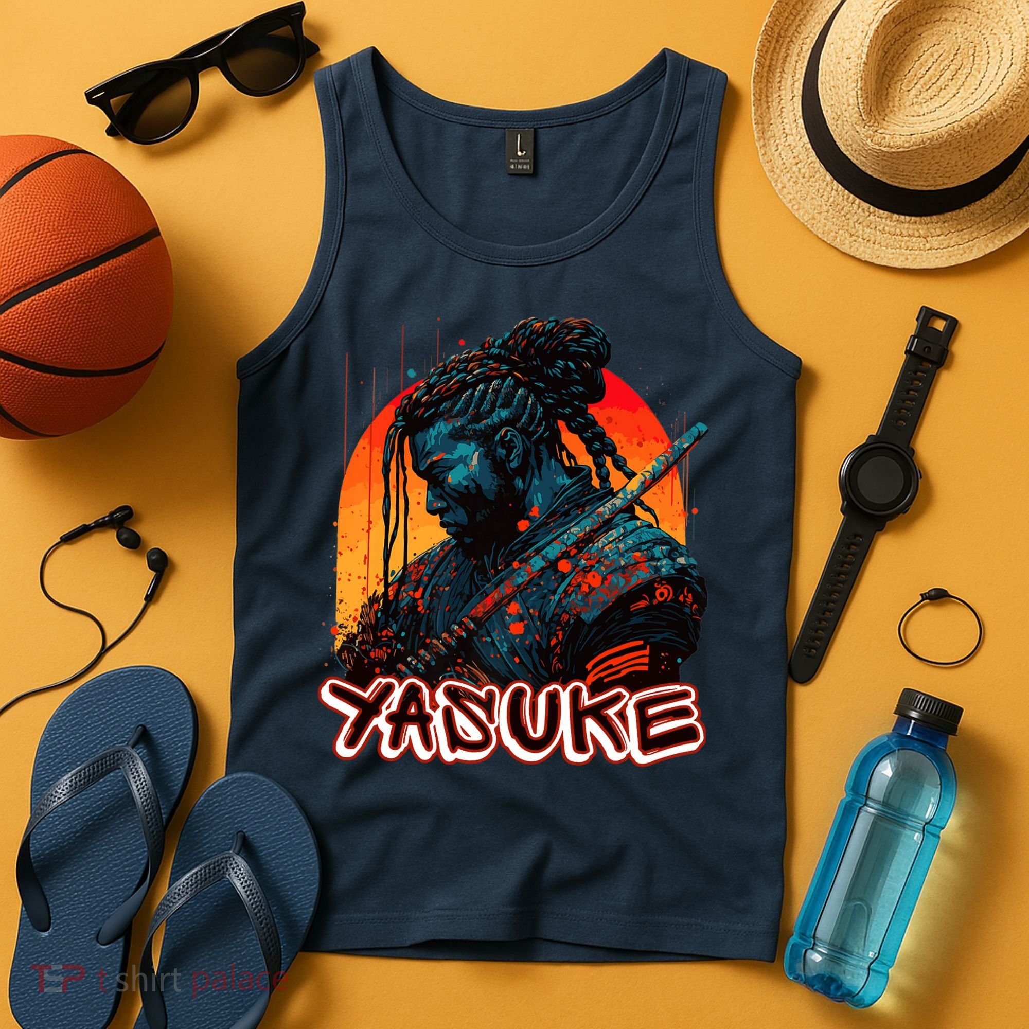 Yasuke African Samurai Premium Tank Top
